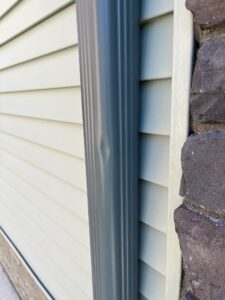 Dented Downspout